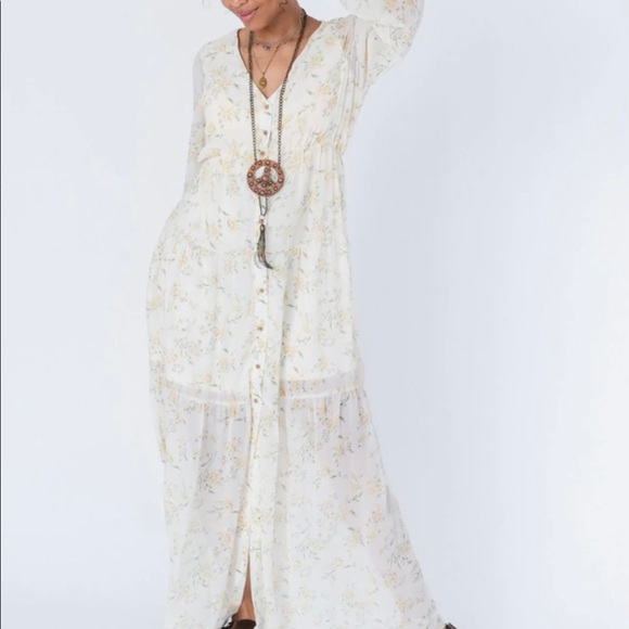 Three bird nest Dorothy Floral Maxi - Picture 6 of 11